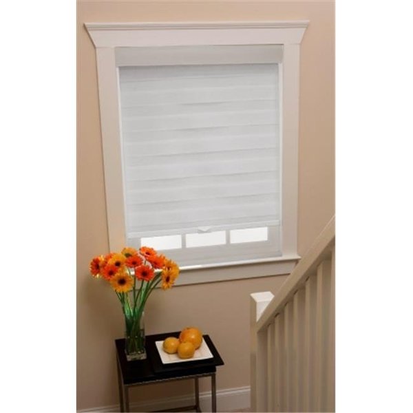 Achim Importing Achim Importing CC3272WH02 Cordless Celestial Sheer Double Layered Shade; White - 32 x 72 in. CC3272WH02